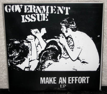 GOVERNMENT ISSUE "Make An Effort" 7" (Dr Strange)